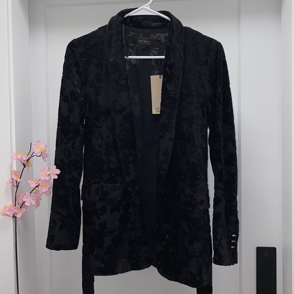 Zara Basic Collection Festive Collection Blazer - Picture 2 of 5